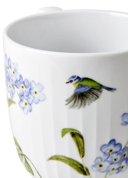 Porcelánový hrnček Hammershøi Summer Forget me not, 330 ml