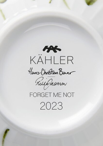 Porcelánový hrnček Hammershøi Summer Forget me not, 330 ml