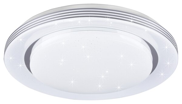 Stropné LED svietidlo ATRIA biela, priemer 58 cm