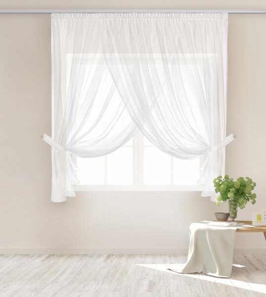 Záclona EMPORIO biela Rozmer: 400x150 cm