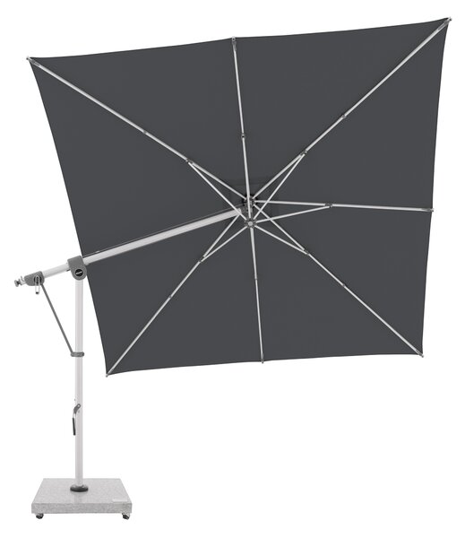 Doppler EXPERT 3 x 3 m – záhradný výkyvný slnečník s bočnou tyčou - Tovar s drobnou vadou (S333)