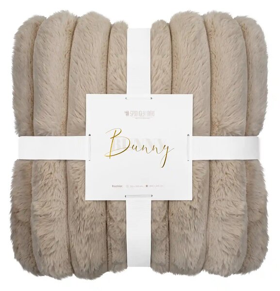 Deka BUNNY taupe Rozmer: 150x200 cm