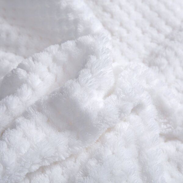 Deka SHERPA biela 150x200 cm