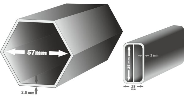 Nožnicový párty stan 4x6 m /5 nôh TENTino BIG HEXAGON EXTREME Farba opláštenia: 10A - HNEDÁ