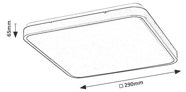 Rabalux ALENZO LED panel 71422