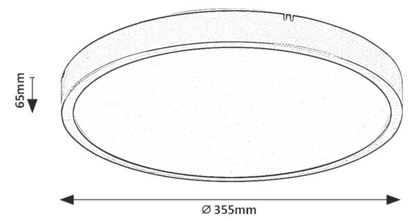 Rabalux ALENZO LED panel 71427
