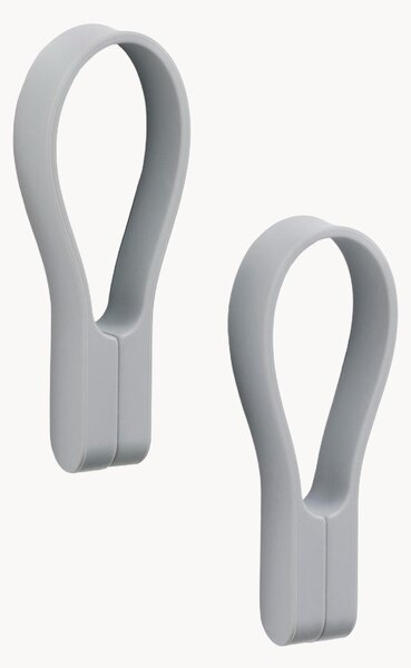 Silikónové magnetické držiaky na uteráky Loop, 2 ks
