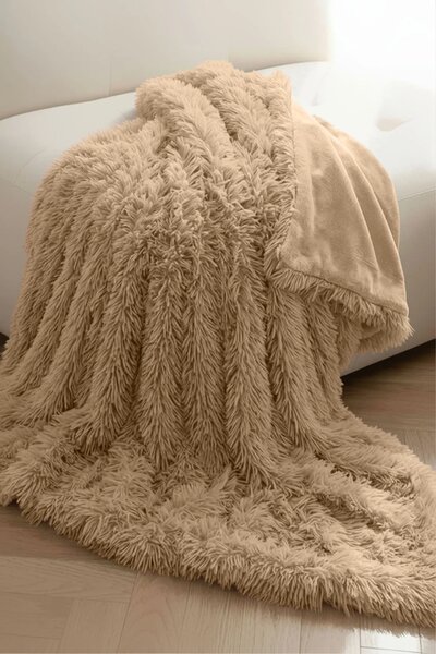Deka YETI béžová Rozmer: 200x220 cm