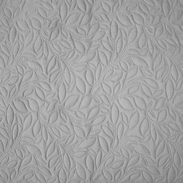 Prehoz na posteľ BONA strieborný 240x260 cm
