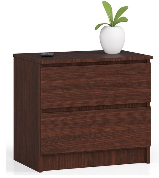 Nočný stolík K60 2S - wenge