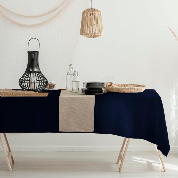 Obrus VIVA tmavomodrý Rozmer: 60x120 cm