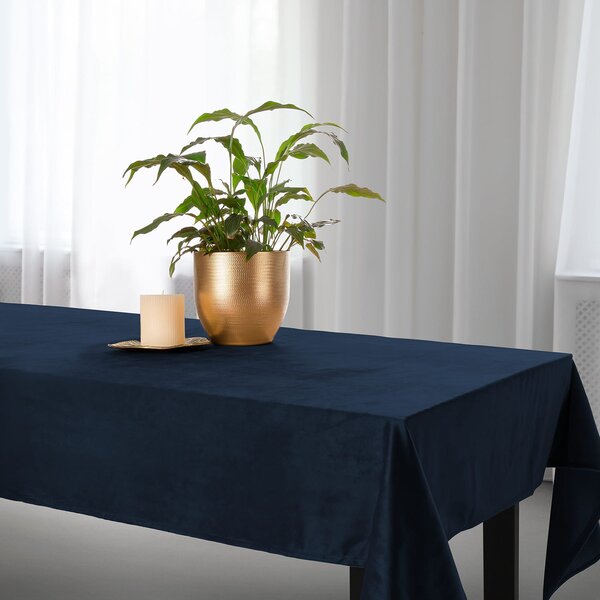 Velúrový obrus SOFT granátový Rozmer: 60x120 cm