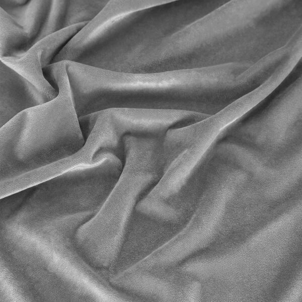 Velúrový obrus SOFT sivý Rozmer: 40x140 cm