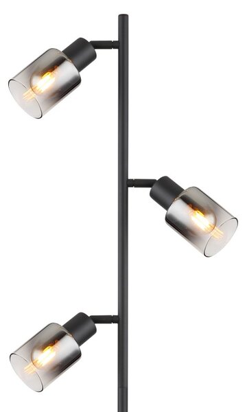 Globo 54308S stojacia lampa HUBERTUS E14