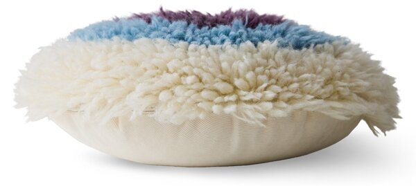 Vlněný polštář Fluffy Eye Catcher Ø 40 cm