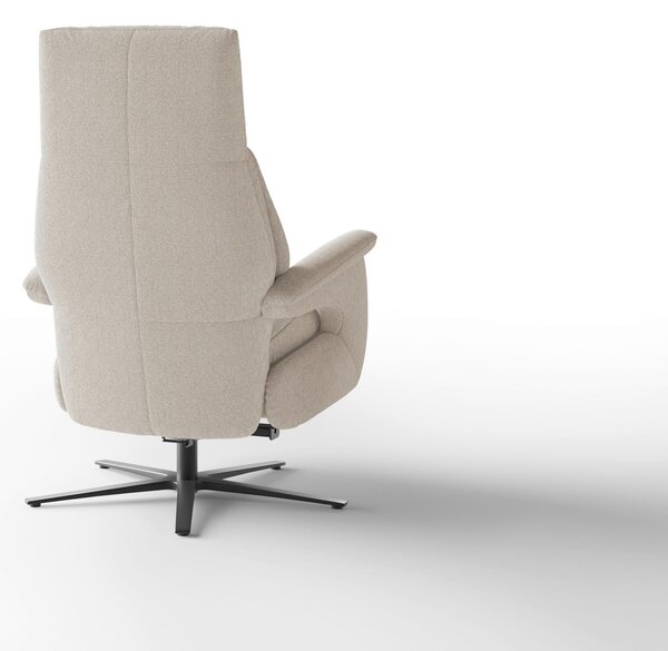 RELAXAČNÉ KRESLO, textil, krémová Sit & More - Online Only obývacie izby, Online Only