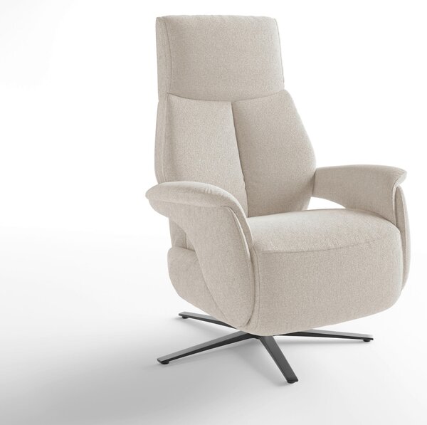 RELAXAČNÉ KRESLO, textil, krémová Sit & More - Online Only obývacie izby, Online Only