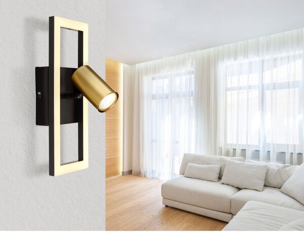 Globo 57032-1 LED bodové nástenné svietidlo MARRIE | 12W integrovaný LED zdroj | 700lm | 3000K