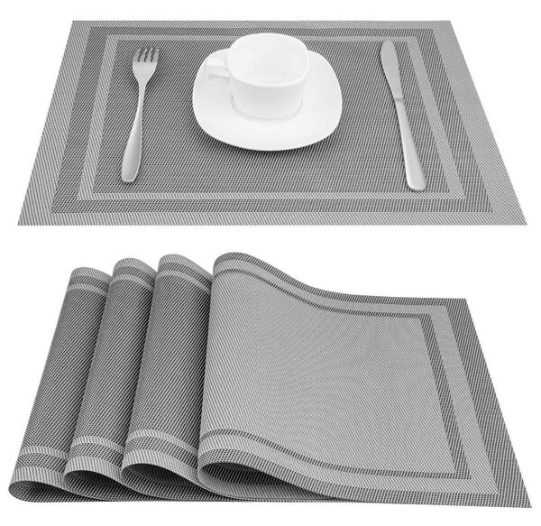 Prestieranie AMERICANO strieborné 30x45 cm