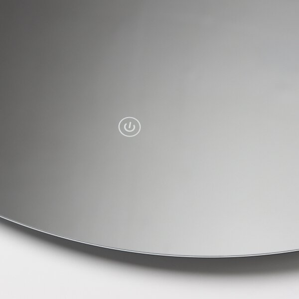 BRILAGI - LED kúpeľňové zrkadlo LUNA LED/26W/230V priemer 80 cm IP44 CRI 90 stmievateľné + CCT
