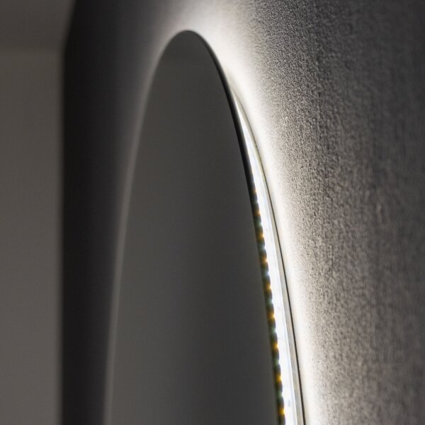 BRILAGI - LED kúpeľňové zrkadlo LUNA LED/26W/230V priemer 80 cm IP44 CRI 90 stmievateľné + CCT