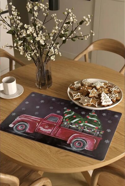 Vianočné prestieranie CHRISTMAS CAR 28x43 cm