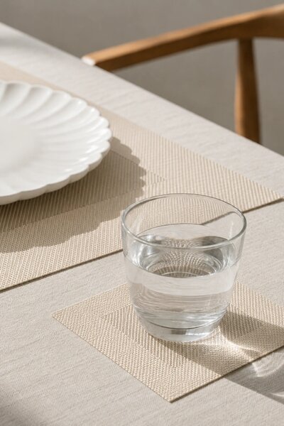 Dekoračné prestieranie LATTE ecru Rozmer: 10x10 cm