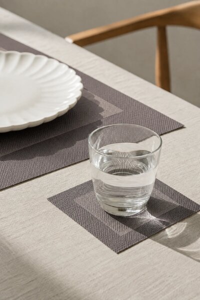Dekoračné prestieranie LATTE tmavohnedé Rozmer: 10x10 cm