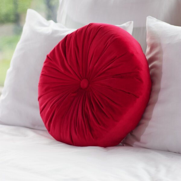 Dekoratívny vankúš SOFT VELVET červený 40x40 cm