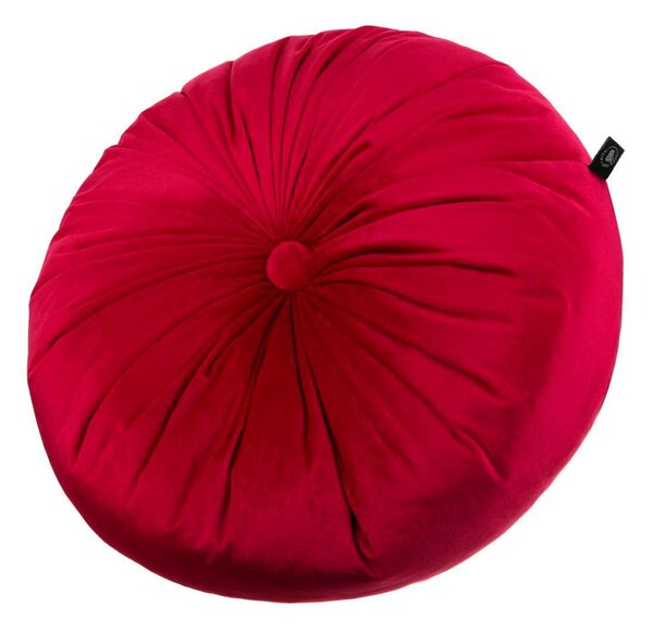Dekoratívny vankúš SOFT VELVET červený 40x40 cm
