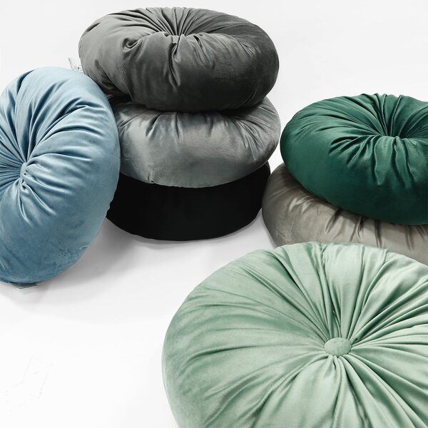 Dekoratívny vankúš SOFT VELVET svetlomodrý