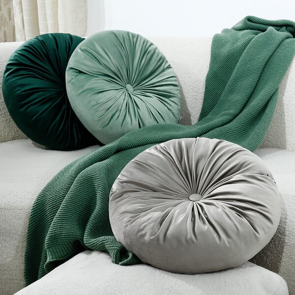 Dekoratívny vankúš SOFT VELVET svetlomodrý