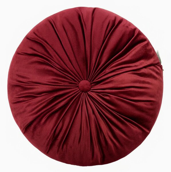 Dekoratívny vankúš SOFT VELVET bordový 40x40 cm