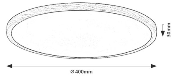 Rabalux LAUTREC LED vonkajšie stropné svietidlo 75085
