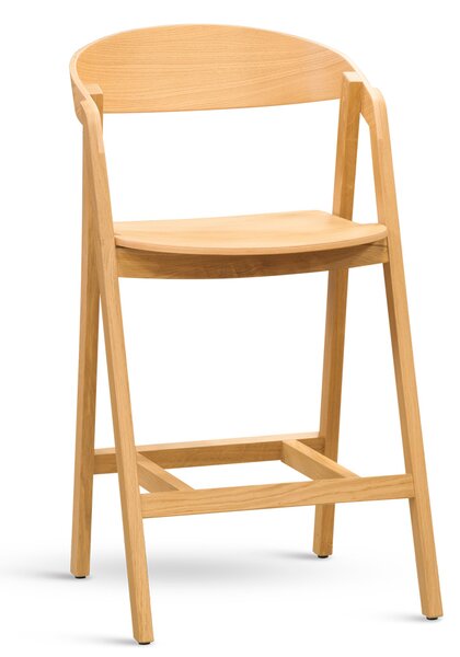 Stima Barová stolička GURU Home 63cm prírodný dub Vyberte variant ->: Čierna