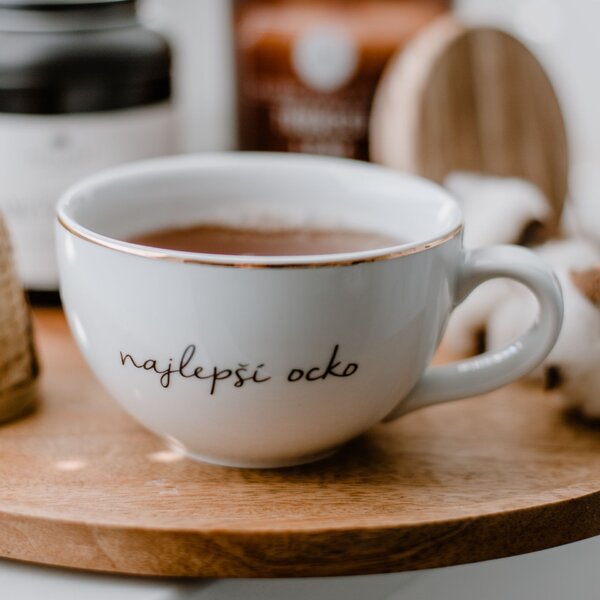 Porcelánový hrnček Najlepší ocko 300 ml