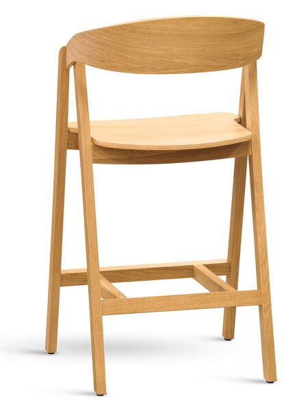 Stima Barová stolička GURU Home 63cm prírodný dub Vyberte variant ->: Čierna