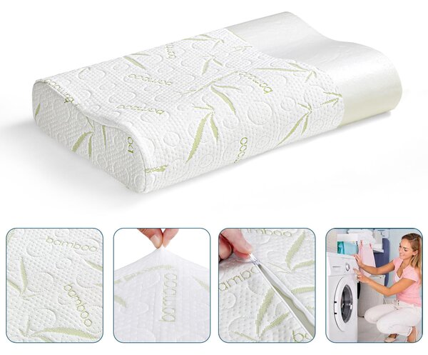 Profilovaný termoplastický vankúš BAMBOO 55x35 cm