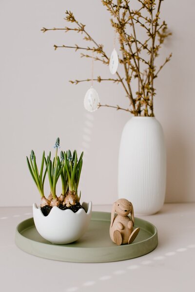 Keramická miska Happy Easter White – menší