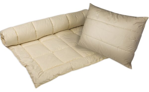 2G Lipov Súprava z vlny Wool & Batist celoročná - 135x200 / 70x90 cm