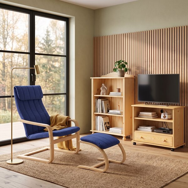 Kreslo LISA modré K52
