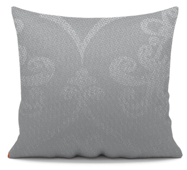 Obliečka na vankúš k prehozu GLAMOUR sivá 45x45 cm