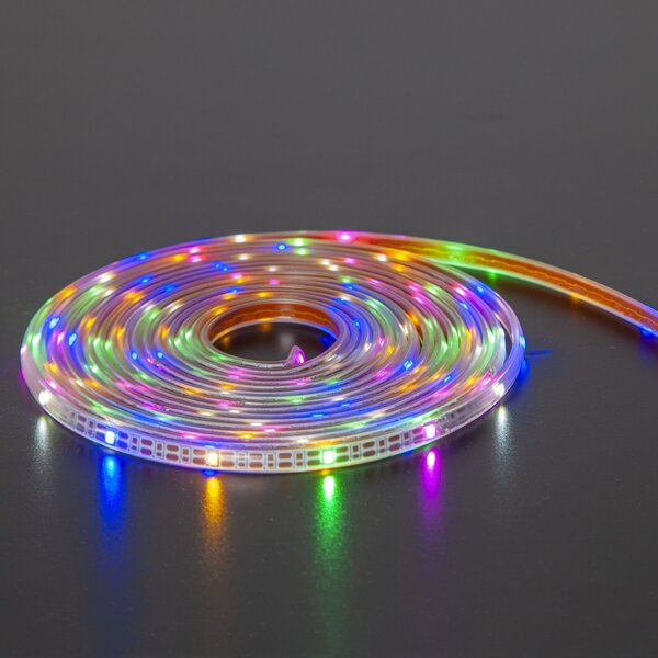 Vonkajší LED svetelný pásik na solárne nabíjanie Strip Light – 5 m