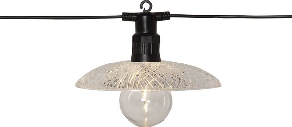 Vonkajšia svetelná reťaz LED Glassy Light 3,5 m