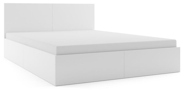 HRUŠKA Manželská posteľ s úložným priestorom PAX 140x200 – biela
