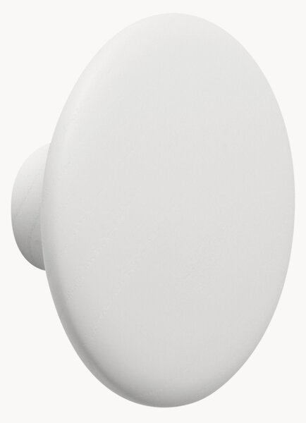 Nástenný háčik z dubového dreva Dots, Ø 13 cm