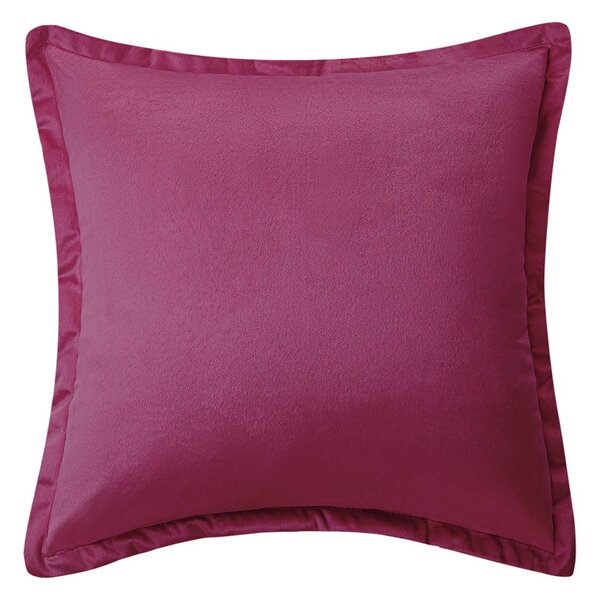Velúrová obliečka na vankúš SOFT VELVET bordová 40x40 cm