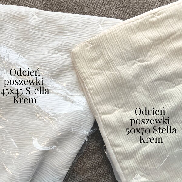 Obliečka na vankúš STELLA krémová Rozmer: 50x70 cm