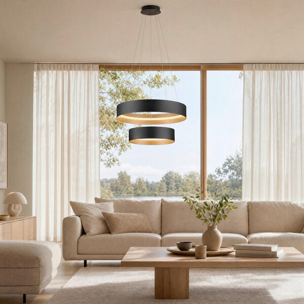 ZÁVESNÉ LED SVIETIDLO, 60/150 cm Musterring - Interiérové svietidlá