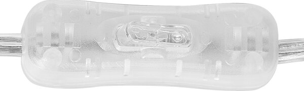 Stolná lampa sivá priehľadná sklenený podstavec 44 cm dymové sklo látkové tienidlo moderný štýl obývačka spálňa